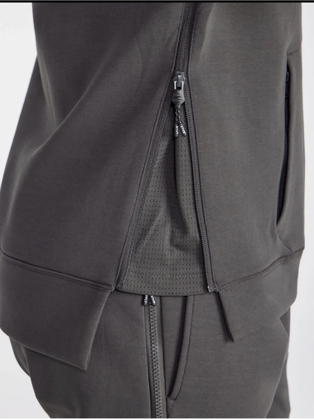 BYLT ROAMKNIT ADAPT HOODIE CHARCOAL Sz XL